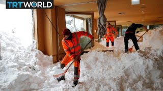 Snow Chaos: Heavy snowfall wreaks havoc across Europe