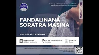 FJKM CANADA Montréal - Fampianarana Soratra Masina - Epistily ho an'ny Romana - 06 Aogositra 2023