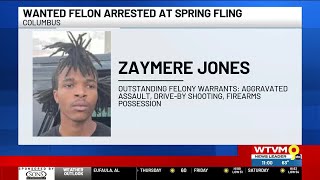 Man with felony warrants arrested at Spring Fling carnival