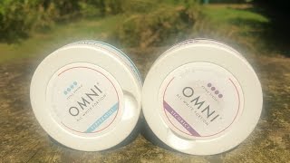 Snus reviews #97\u002698: Omni Licorice \u0026 Omni Peppermint (Extra Strong)