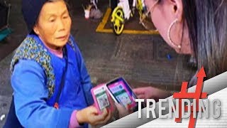 Mga namamalimos sa China, high-tech na