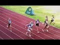 dm ugen Ålborg denmark 100 meter women running tournament 2022