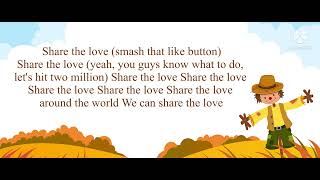 Stephen Sharer - Share The Love (Lyrics)