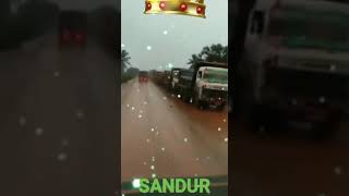 Sandur nature,  Sandur mining, sandur Lorry, Sandur , bellary, Sandur videos