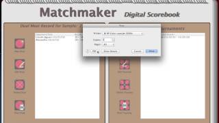 Printing a Blank Scoresheet
