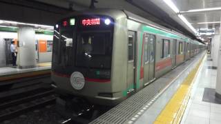 東急5000系5102F東急田園都市線直通準急中央林間行き押上駅発車