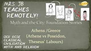 GCSE Classical Civilisation Myth and Religion: Foundation Myths (Greece, Athens)