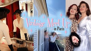 Meeting Up With Vintage YouTubers In Paris | VLOG