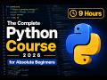 The Complete Python Course 2026 for Beginners (No Coding Experience Required) | 4 PROJECTS