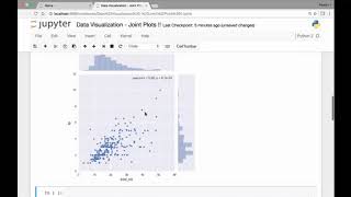95 Seaborn Joint plot Part 1