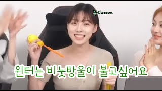 에스파 윈터의 우당탕탕 비눗방울불기 대장정