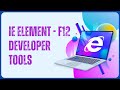 IE Element - F12 Developer Tools - Web Development