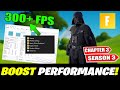 How to Fix FPS Drops & BOOST FPS in Fortnite - (Chapter 3 Season 3) 2022!