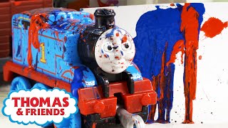 Watch Out, Thomas! - Surprise Painting | +more Kids Videos | Thomas \u0026 Friends™