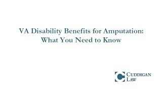 VA Disability Benefits for Amputation: What You Need to Know
