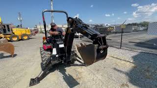 2017 Yanmar B65 4x4 Mini Backhoe Loader