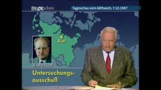 Tagesschau vor 25 Jahren 07.10. 2012 Barschel