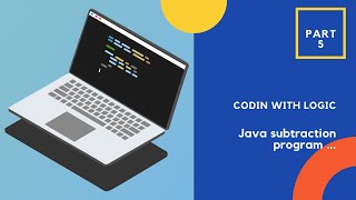 🔴Java subtraction program by using scanner class and without scanner class. #Javaprogram #coding.