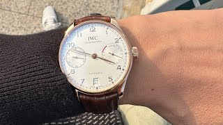 IWC 500701~運動款我簡pilot 系列，斯文錶葡萄牙系列就係我既最愛