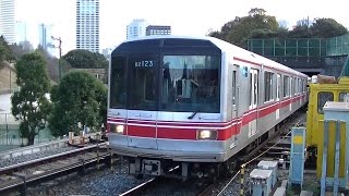 東京メトロ丸ノ内線02系第23編成新宿行き 四ツ谷駅入線