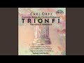 Catulli Carmina (Songs of Catullus) . Ludi scaenici for Soloists, Chorus, 4 Pianos and...