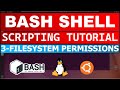 Bash Shell Scripting Tutorial 3 - Linux Filesystem and File Permissions