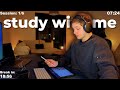 Study with me LIVE | 8 Hrs 🌧️ Rain Sound | Pomodoro 60/10 🍀