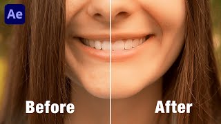 【After Effects Tutorial】Retouch the face