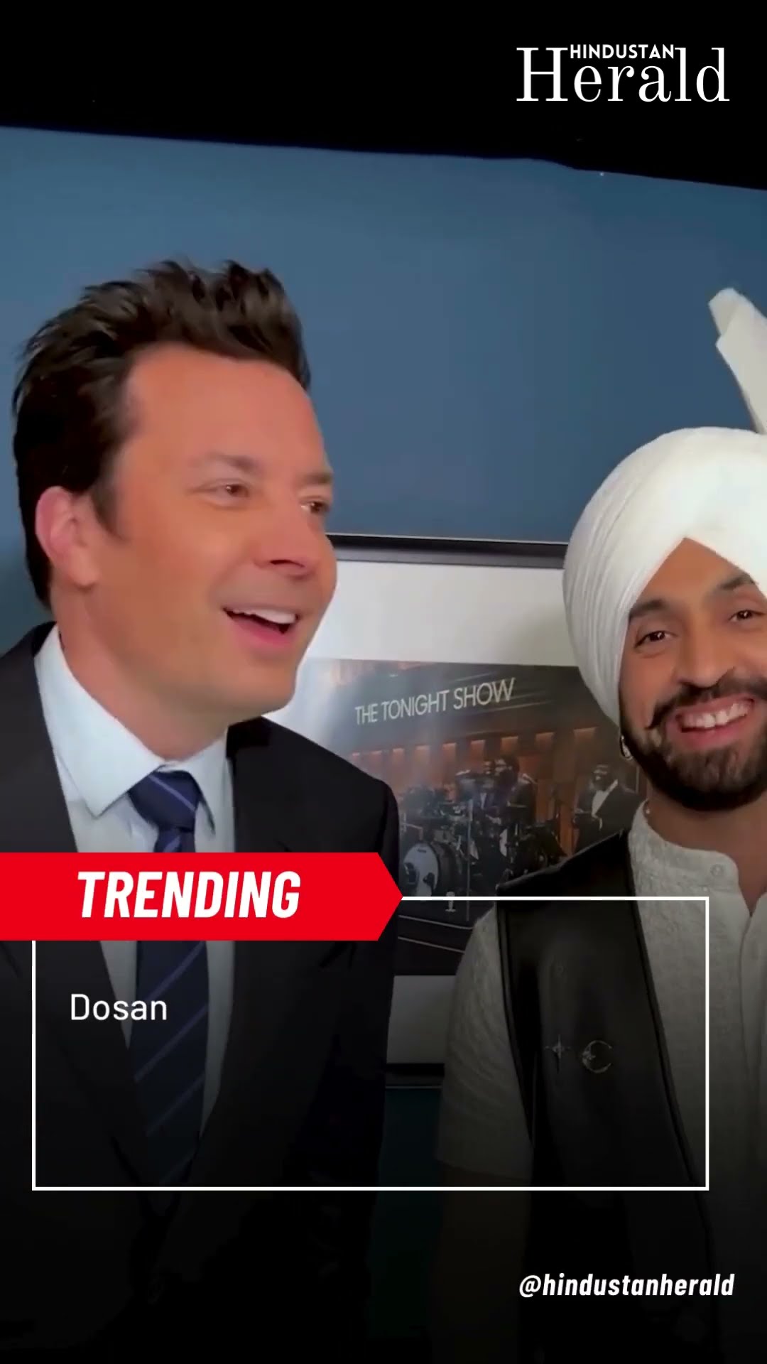 Diljit Dosanjh Teaches Punjabi To Jimmy Fallon, Lights Up The Tonight ...