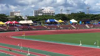 2017年沖縄県ジュニア陸上　200m決勝