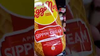 Eggo Nog Sippin Cream