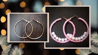 DIY Transform old earrings to new|| pearl earrings|| silk thread jewellery|| reuse old earrings