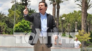 Politischios.gr: Επεισόδιο μεταξύ Ν. Μηταράκη και διαδηλωτών