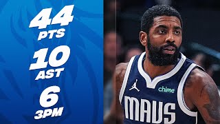 Kyrie Irving Posts 44 PTS (6 THREES) & 11 AST In Close Ending! | January 11, 2024