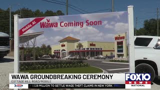 Wawa breaking ground in Mobile