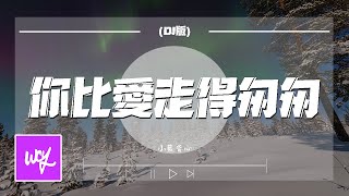 小蓝背心 - 你比爱走得匆匆 (DJ版)「你比爱走得匆匆 我两手空空 是有始无终还是我终于落空」【動態歌詞/pīn yīn gē cí】#小蓝背心 #你比爱走得匆匆 #動態歌詞