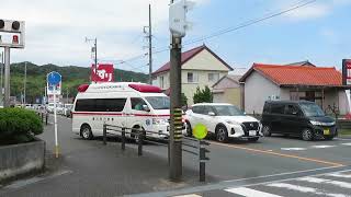 豊川市消防本部西分署救急車 出場