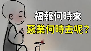 福報何時來，惡業何時去呢？ 佛教：人一生的福報是有定數的，不要過分消耗｜好東西 佛說