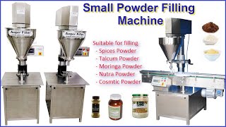 Small Powder Filling Machine, Table Top Auger Filler