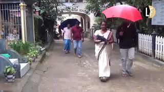 Voters at Kotagala Tamil Maha Vidyalayam in Nuwaraeliya that had one of the highest voter % turnouts