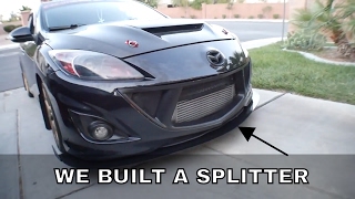 HOW TO MAKE A CUSTOM SPLITTER FOR MAZDASPEED 3