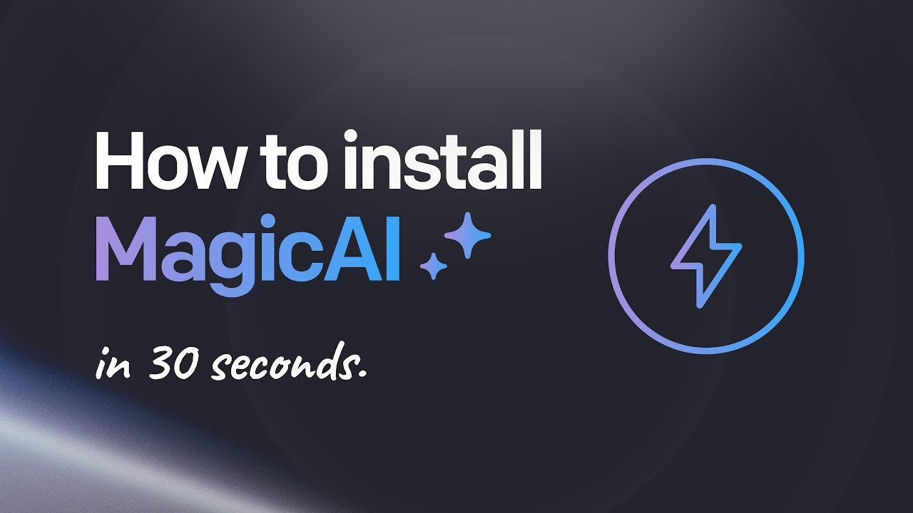 Magicai Installation Guide Youtube