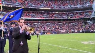 Dominick Farinacci performs National Anthem for Browns / Steelers game - 1/1/12