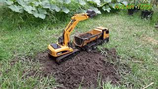 Huina Toys 580  Huina Excavator Digging Action  RC