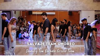 Salvaje - Jr | Daniel y Tom Team - Bachata Groove Show!