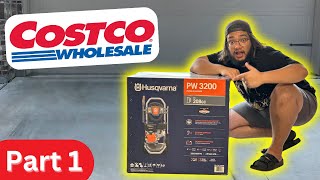 NEW! Unboxing Husqvarna Gas Pressure Washer from Costco