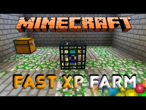 Minecraft Fast XP Farm Mob Spawner Minecraft Fast XP Farm Mob Spawner