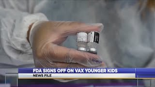 FDA signs off on vax younger kids