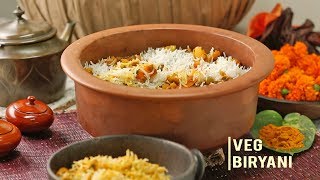 Veg Dum Biryani Recipe | How to make Veg Dum Biryani | Layered Biryani