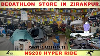 Decathlon Store In Zirakpur | Camping Accessoires  Motovlog #decathlon #zirakpur #campingaccessories